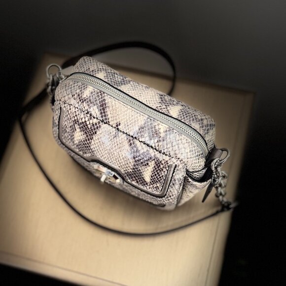 Coach Python Leather Cross Body Bag - Picture 2 of 15